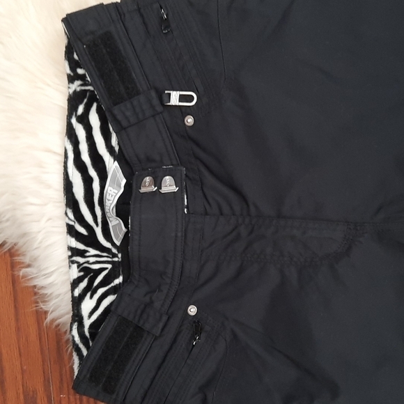 Marker Snowboard Ski Black Fleece Lined Snow pants - Picture 4 of 5